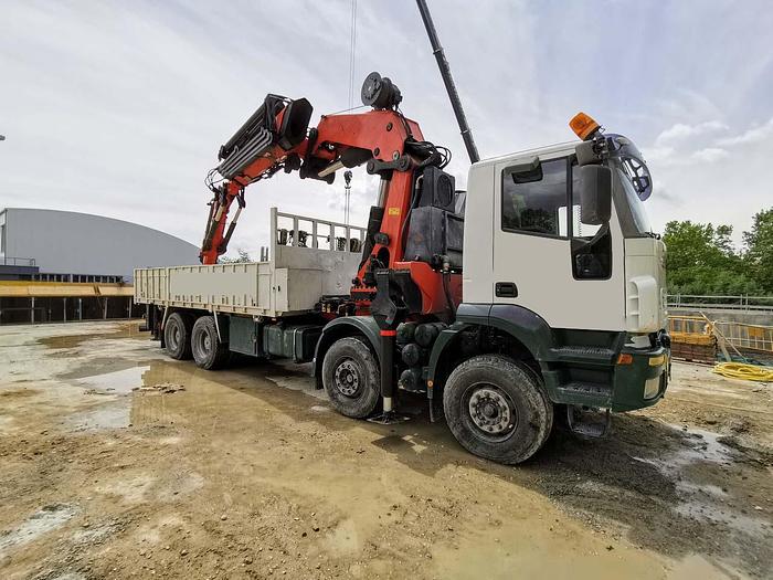 Usado PALFINGER PK 100002F + JIB SOBRE CAMIÓN IVECO