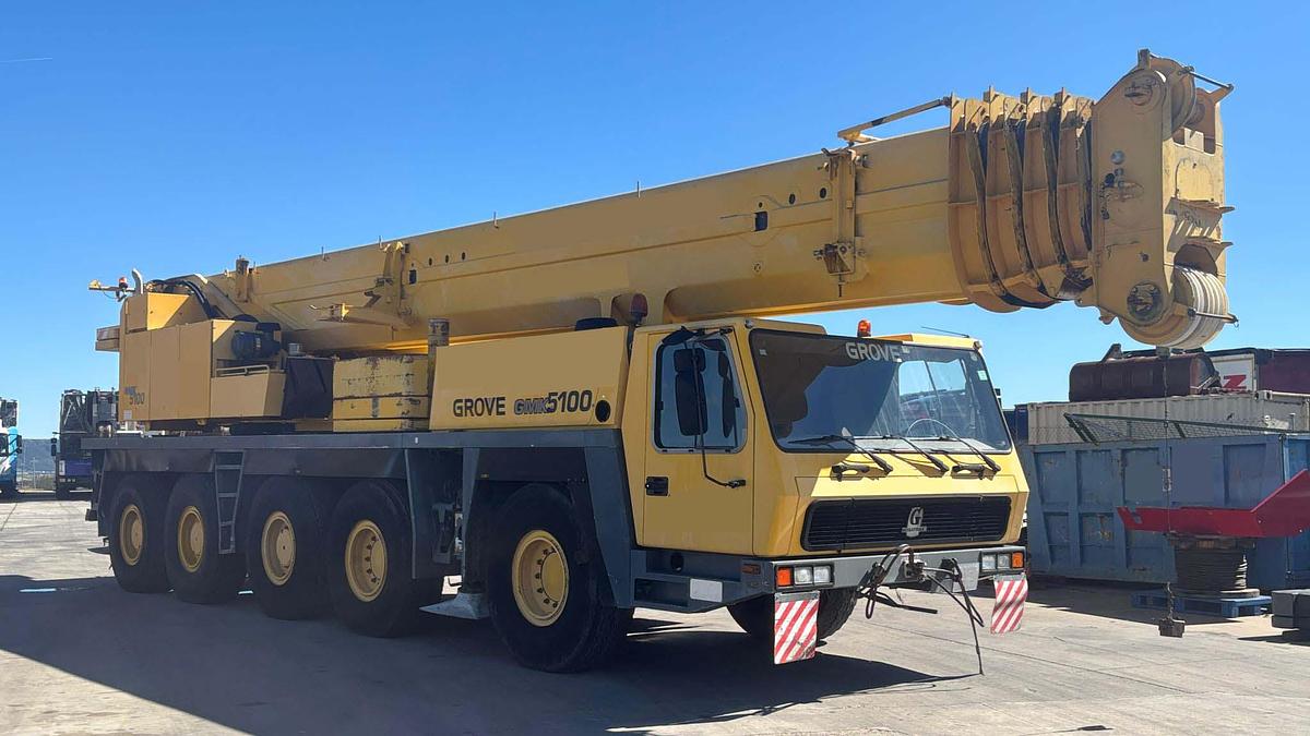 Usado 2002 GROVE GMK 5100