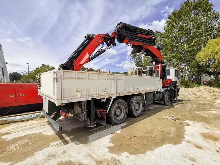 Usado PALFINGER PK 100002F + JIB SOBRE CAMIÓN IVECO