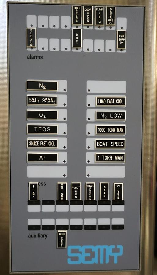 Used MRL Industries Bandit 218 LPCVD Furnace