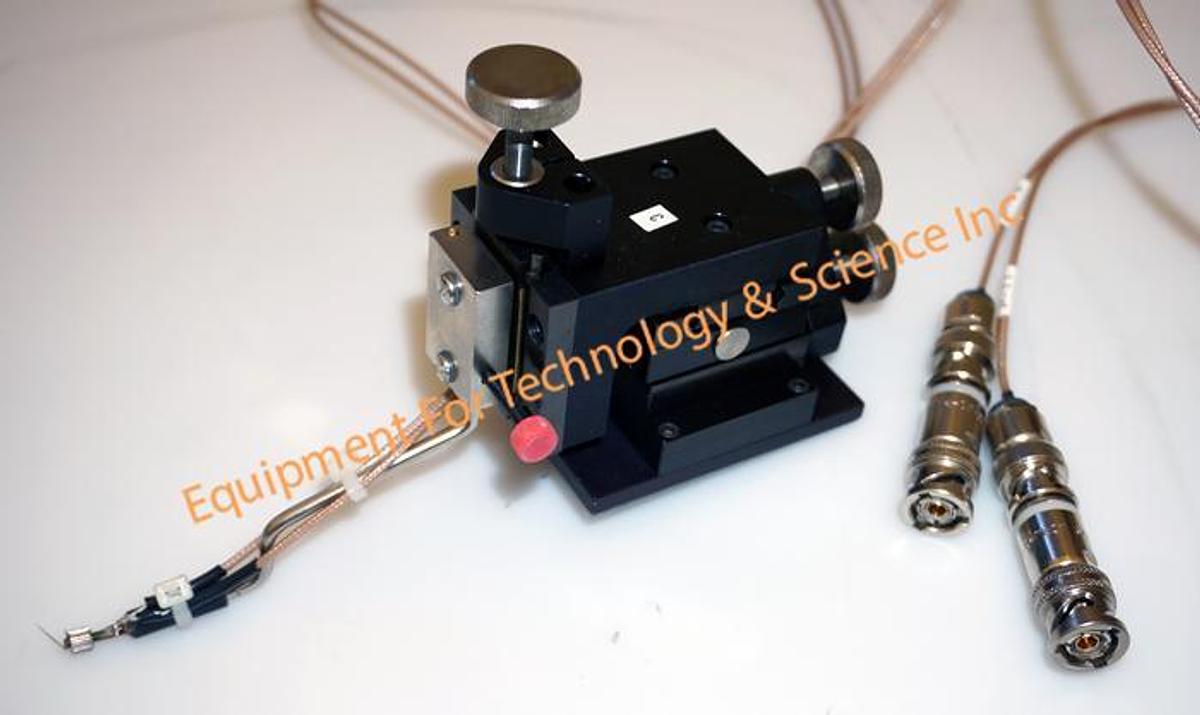 Used Micromanipulator 500MT positioner with magnetic base