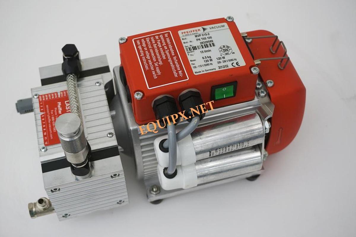 Used Pfeiffer MVP-015 diaphram pump 0.7m3/hr (0.41cfm)