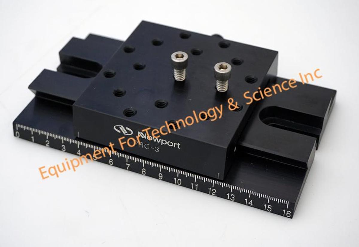 Used Newport PRL-6 optical rail with PRC-3 rail carrier