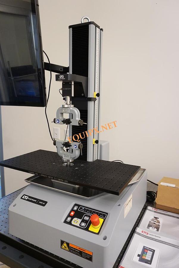 Used 2020 Instron 34SC-05 testing machine with Bluehill Universal and 0.5kN (112lb) capacity