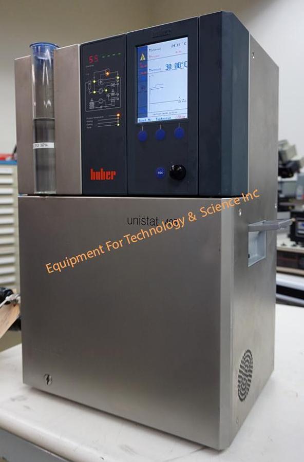 Used Huber Unistat 405, Air-cooled with Pilot One, Precision Heating/Cooling Unit -45C to 250C, 208 Volt, 60 Hz