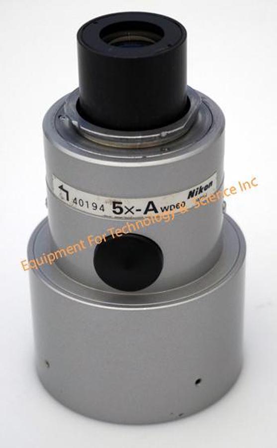 Used Nikon 5X lens for V12 Profile projector