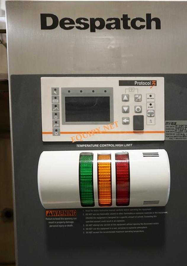 Used Despatch LCD2-14N-5 HEPA Class 100 clean room oven 350C Protocol 3 programmer
