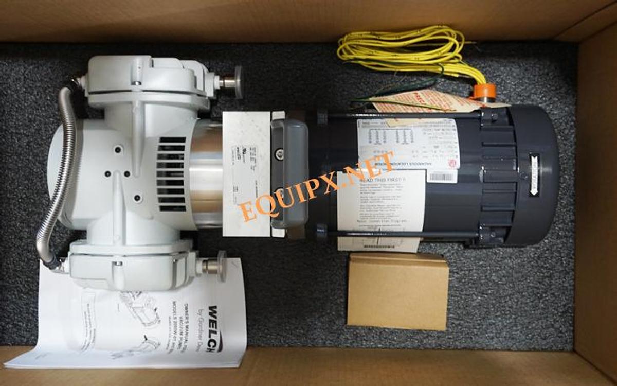 Welch 2090W-01 4.5 CFM Diaphragm Pump with Explosion Proof Motor NEW-UNUSED