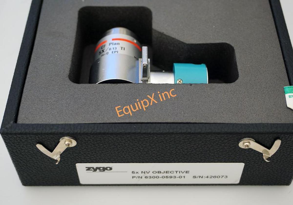 Used Zygo 5x NV objective
