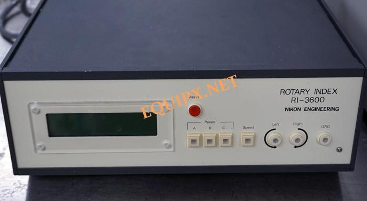 Used Nikon NEXIV RI-3600L rotary indexer - Accessory to VMR NEXIV series optical profilers