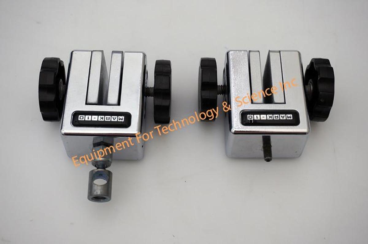 Used Mark-10 G1013 Parallel Jaw Grip, 5/16-18F,  price is for 1 pair