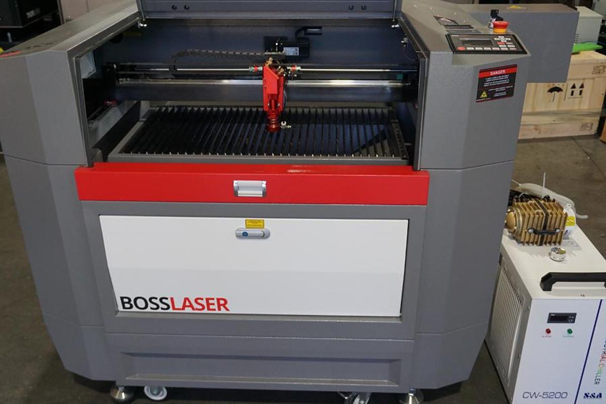 Used 2021 Boss LS-1630 CO2 Cutting Laser