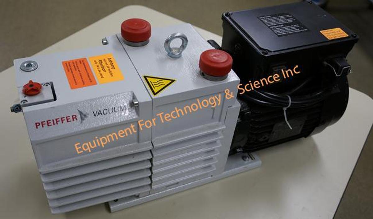 Used Pfeiffer DUO 20MC 14CFM magnetic coupled vacuum pump for corrosive application  BRAND NEW