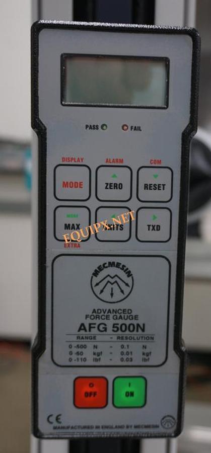 Used Mecmesin Versatest 550lbf (2.5KN) Test Stand and Force Gauge