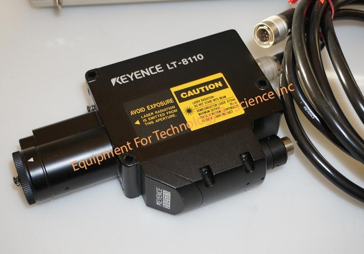 Used Keyence LT-8110, LT-V201, LT-8105 Surface Profiler