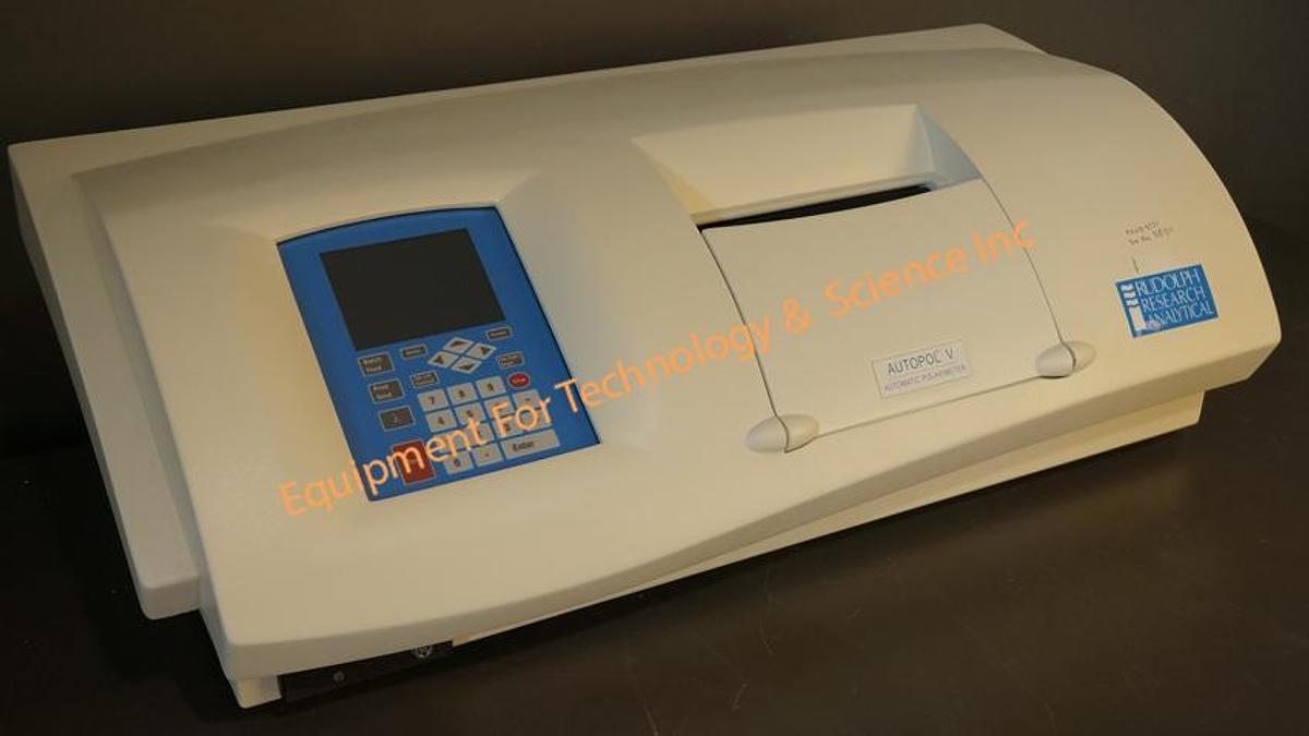 Used Rudolph Research Autopol V Polarimeter