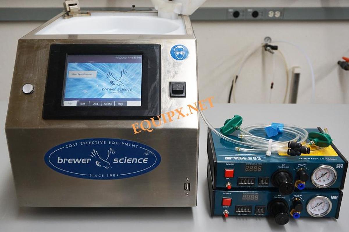 Used CEE Brewer Science Spin Coater model 200x for wafers up to 200mm (8")