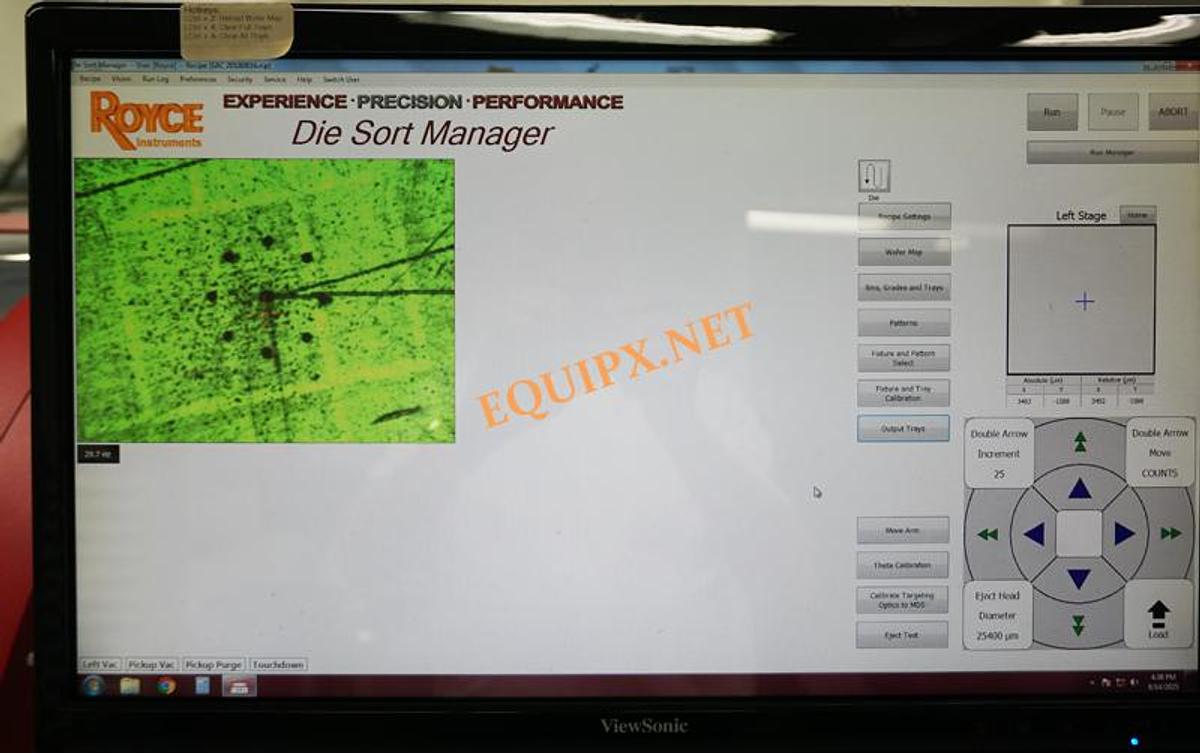 Used Royce Instruments Autoplacer MP300 for wafers up to 200mm (2016)