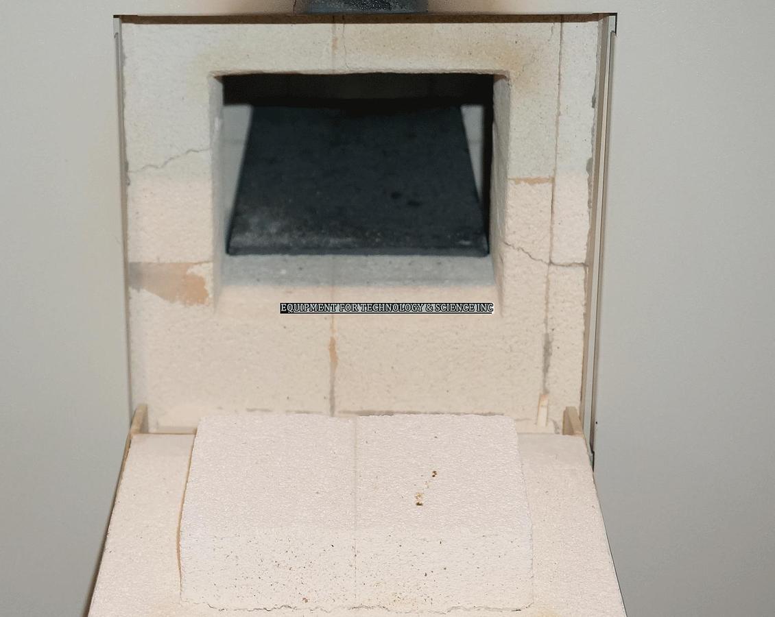 Used Lindberg Blue M BF51333C Muffle Furnace, max temp 1500C with temperature programming controller