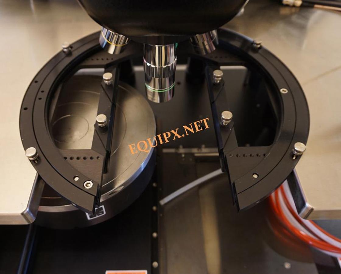 Used Alessi Cascade REL-4800 200mm manual wafer prober with Mitutoyo FS-60 microscope including Plan APO 10x/20x/50x objectives
