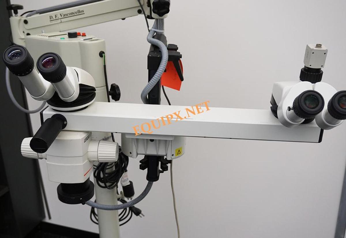 Used Leica MZ9.5 surgical training microscope with motorized focus
