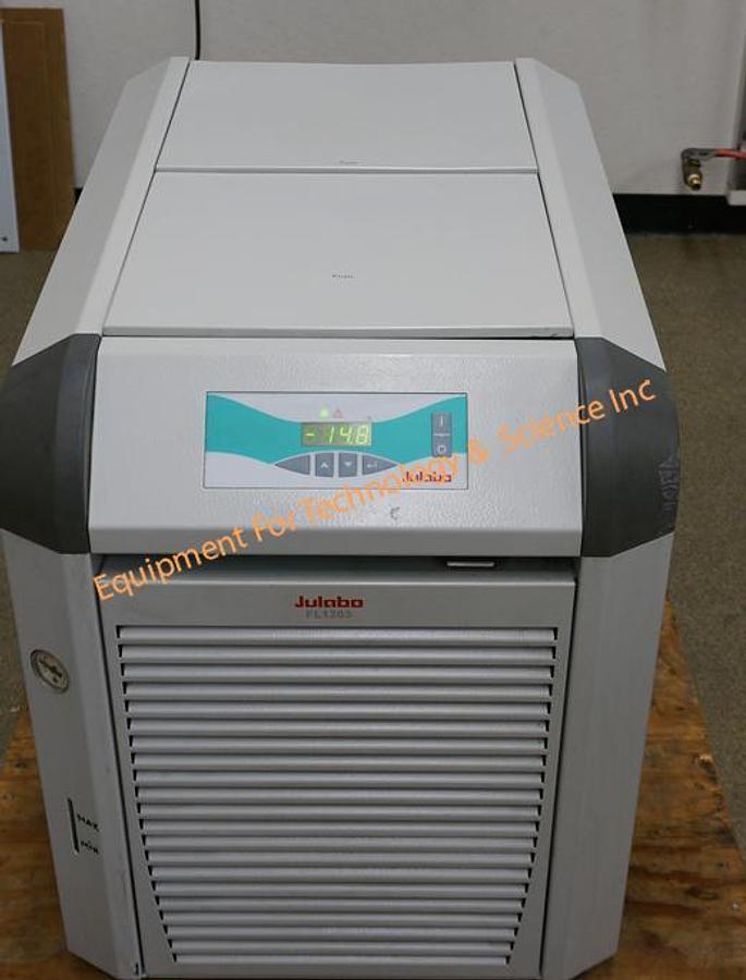 Used Julabo FL1203 recirculating chiller, -20C to +40C, 207-253v 50Hz