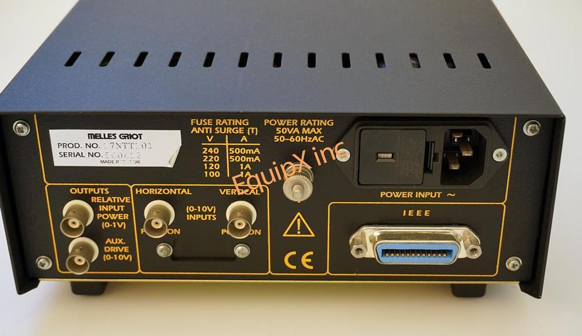 Used Melles Griot 17 NTT 101 NanoTrak Autoalignment System