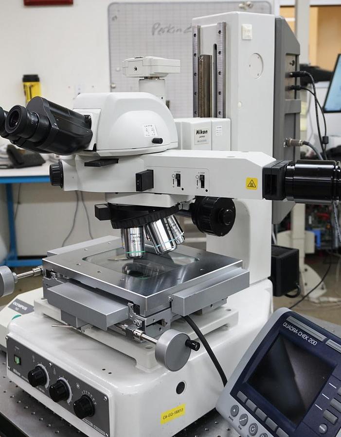 Refurbished Nikon MM800 Measuring Microscope with brightfield and darkfield observation