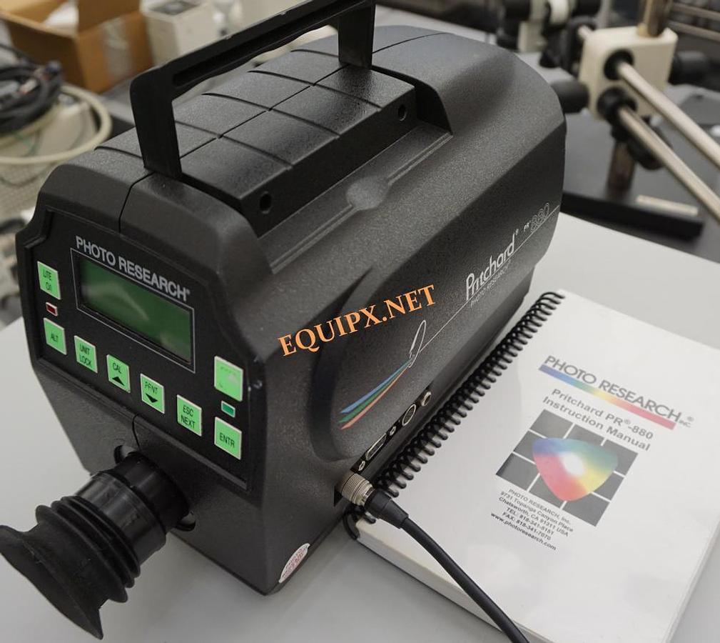 Used Photo Research PR880 colorimeter-photometer
