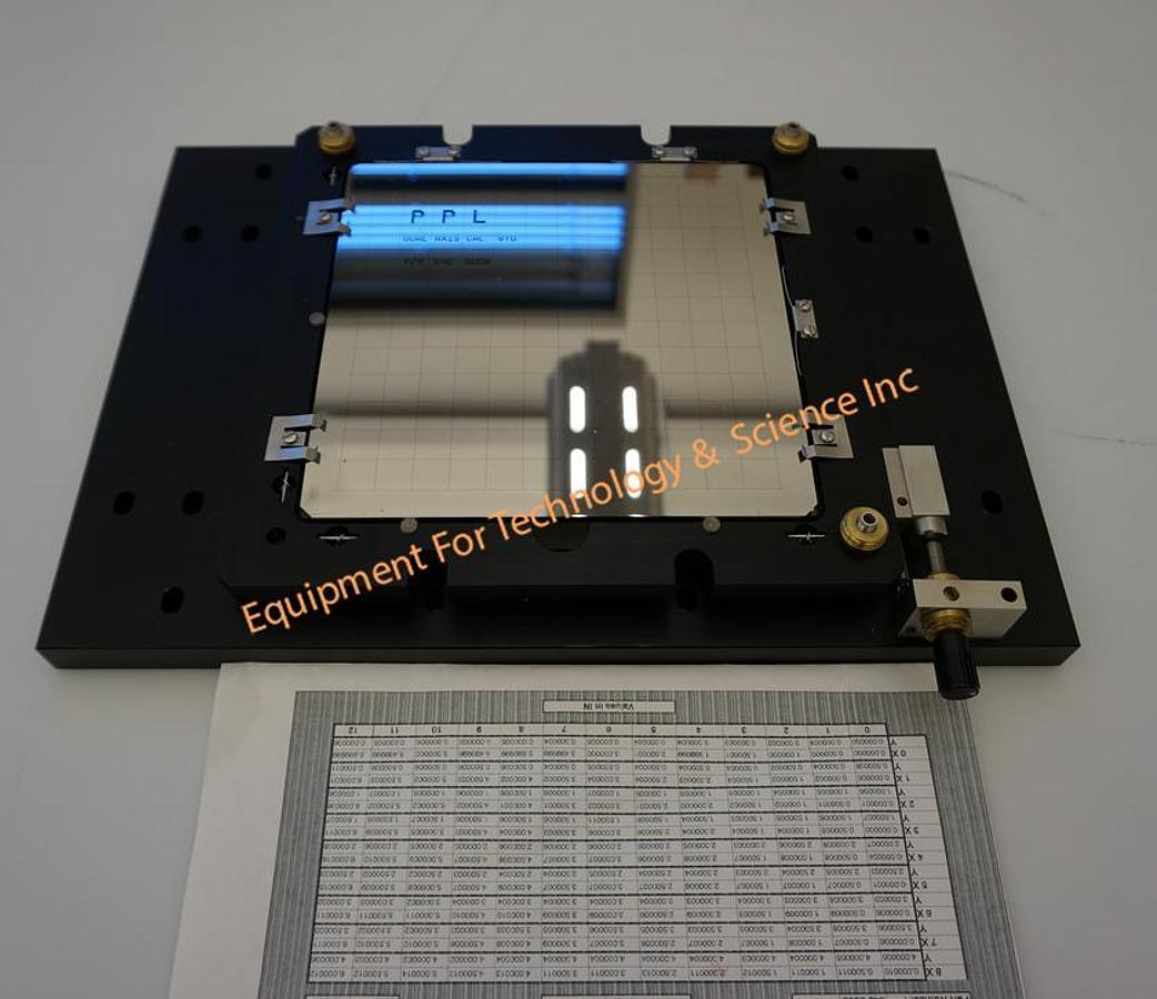 Used PPL 4x6 2-axis calibration standard