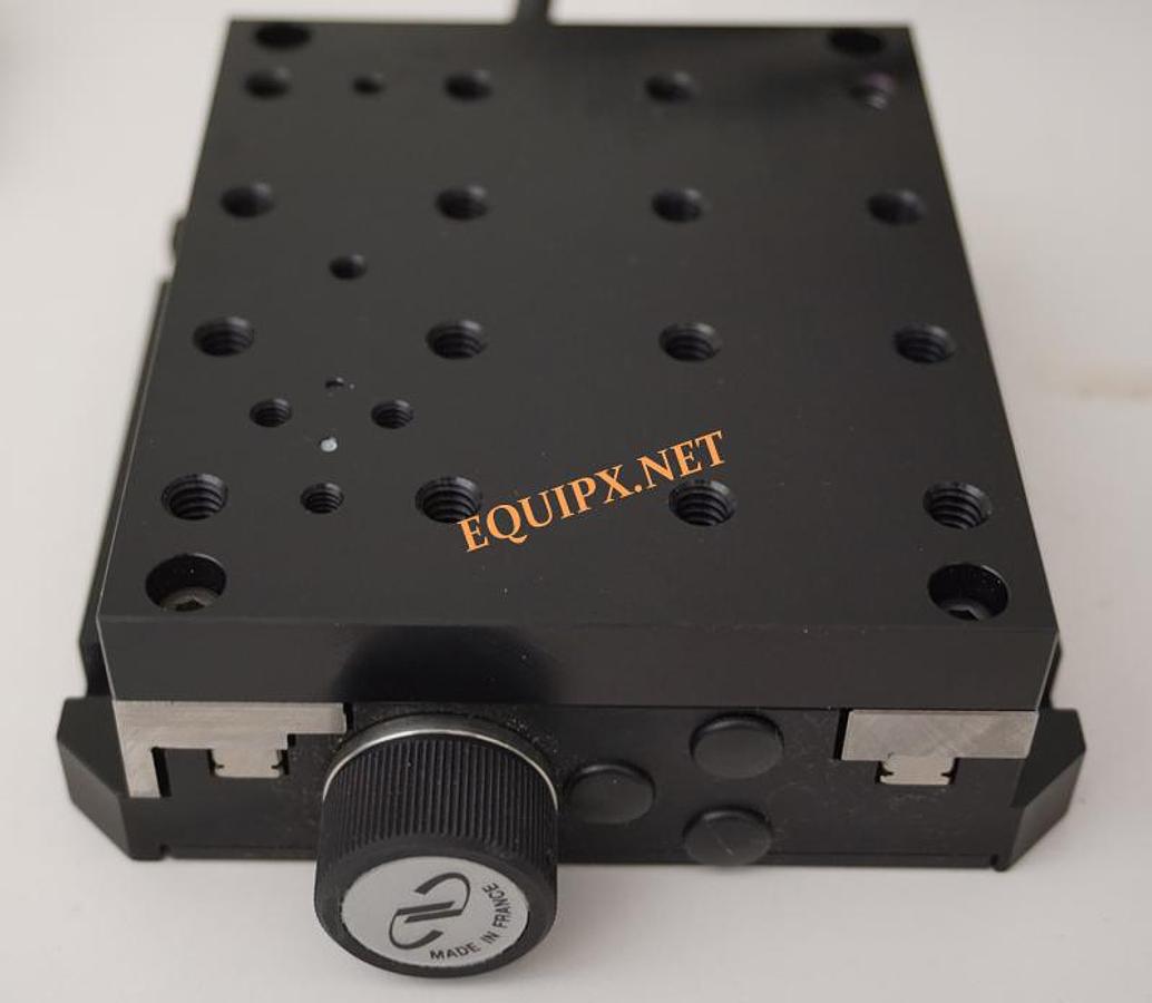 Used Newport VP-25XA high precision motorized linear stage with 25mm range, 5V encoder and UE25CC motor