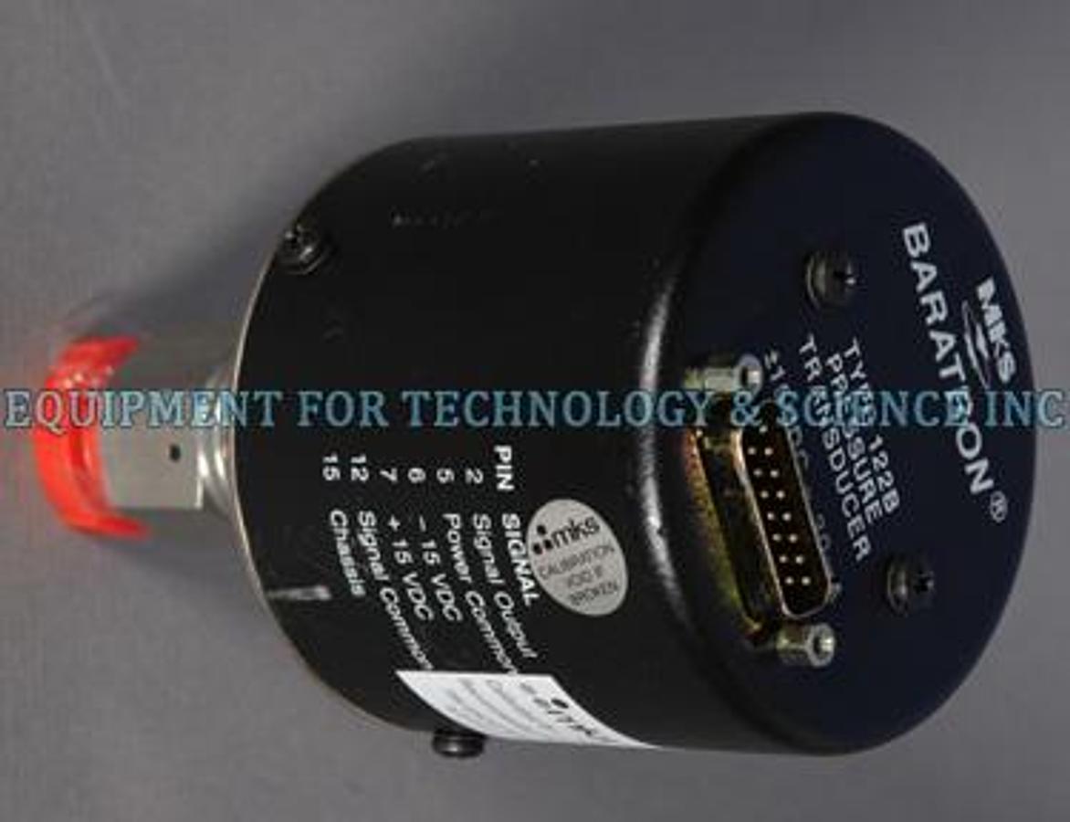 Used MKS Baratron 122B Capacitance Manometer
