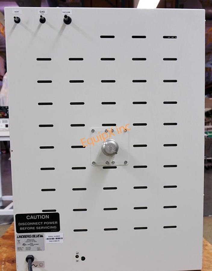 Used Thermo Scientific Lindberg VO1218A vacuum oven, max 260C (500F)