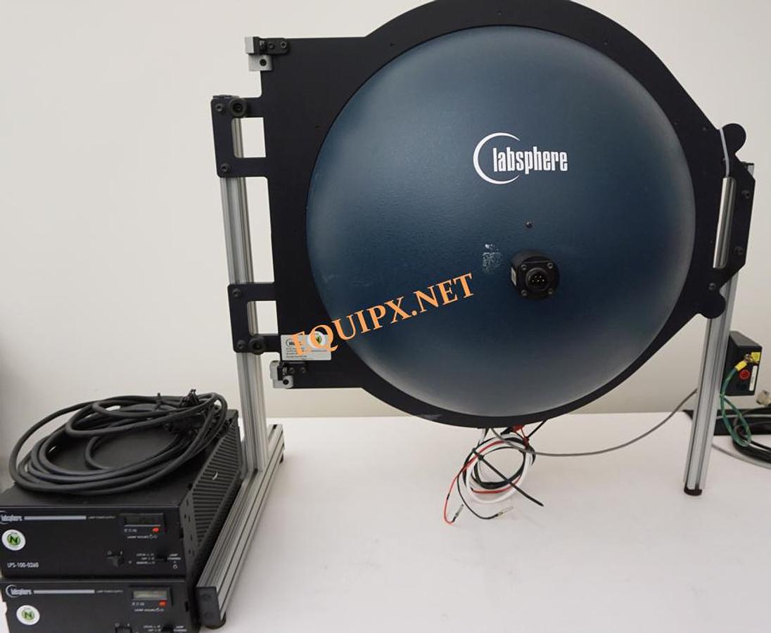 Used Labsphere LMS200 20 inch diameter integrating sphere with LPS-100-0260 and LPS-100-0307 power supplies