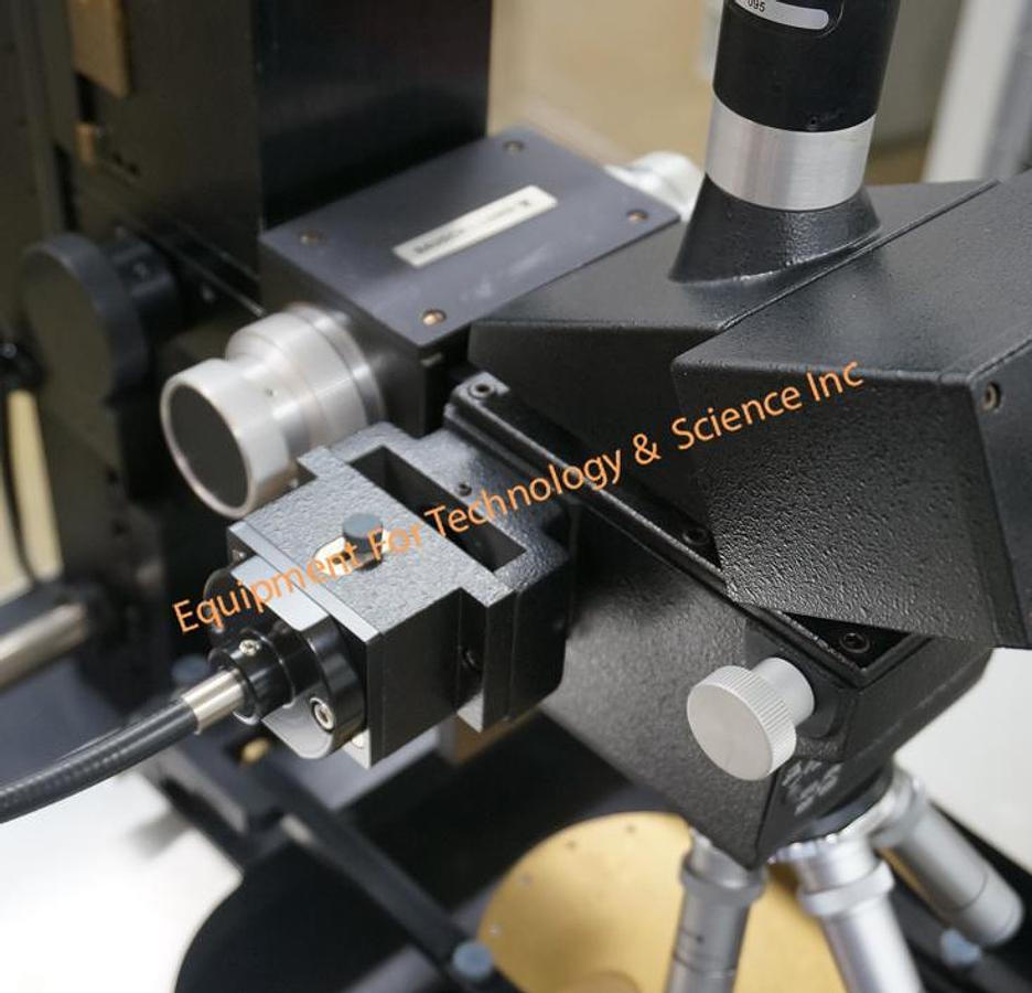 Used Micromanipulator 6100 150mm Manual Prober with B&L Microzoom 2
