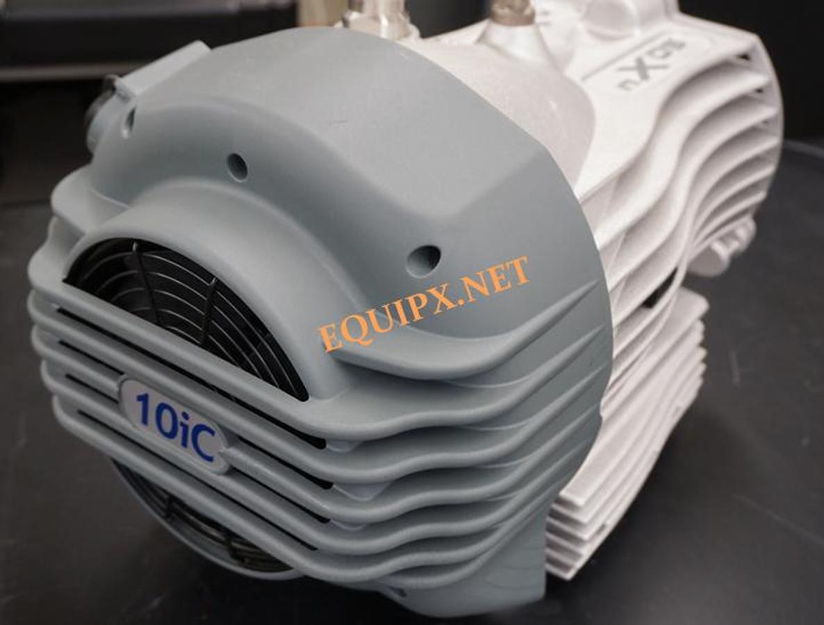Used Edwards nXDS10ic scroll pump for corrosive applications 6.7CFM,  ultimate vacuum 5mtorr, Refurbished with new tip seals