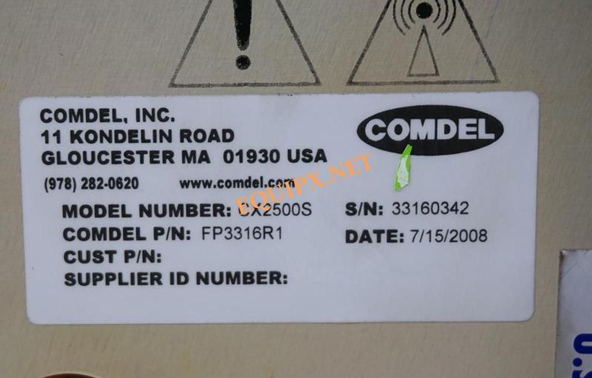 Used Comdel CX2500S 13.56Mhz Rf Plasma Generator NEW UNUSED