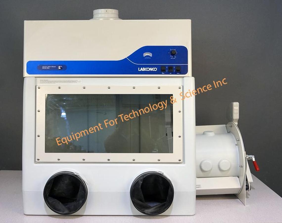 Used Labconco glove box with HEPA filters cat.no. 5220200
