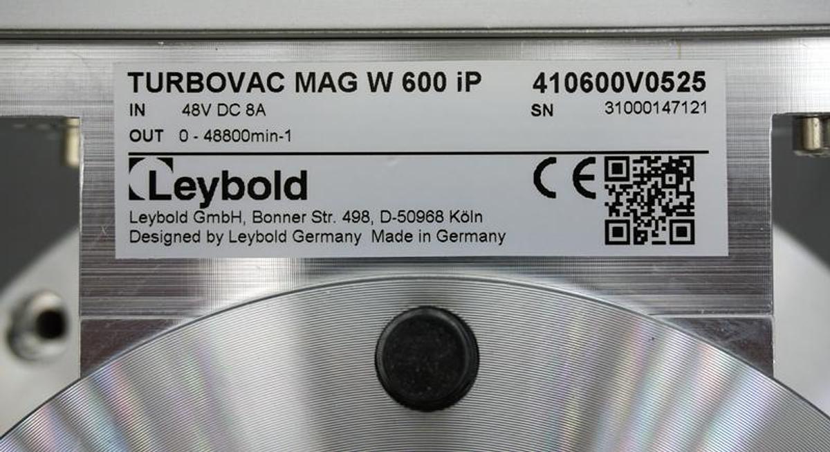 Used Leybold MAG W 600iP; DN160 ISO-K, Rebuilt