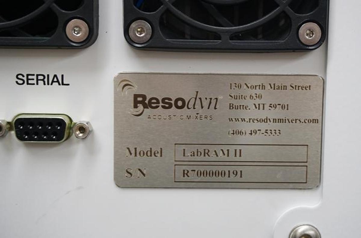 Used Resodyn LabRAM II