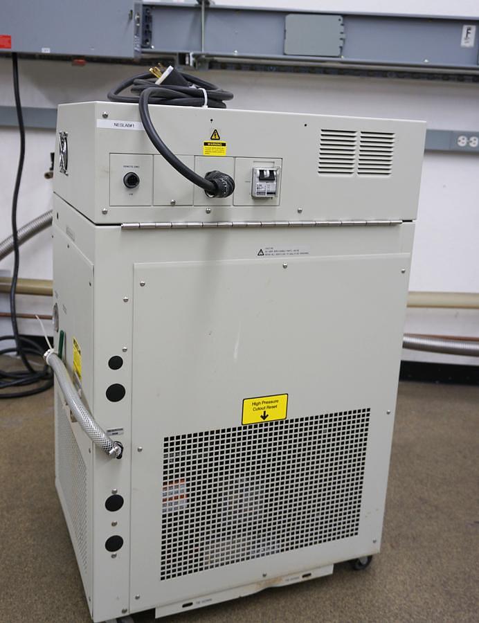 Used Thermo Neslab HX75+ with TU-1 turbo pump, Air cooled,  2kW (6820 BTU)