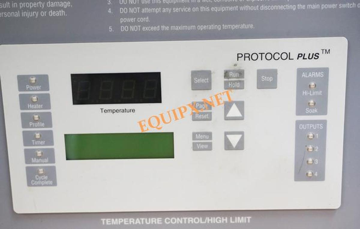 Used Despatch LAC1-38A-5 forced air oven with Protocol Plus programmer 35-260C, 19x18x19, 120v