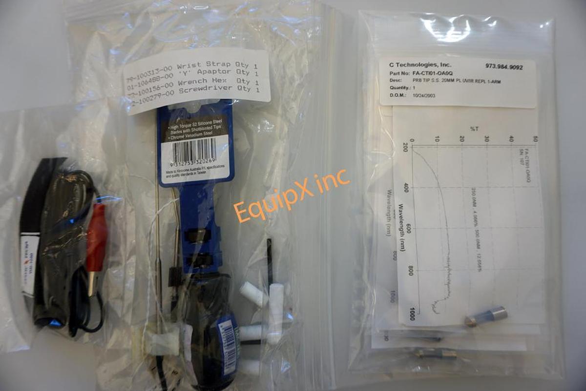 Used Hanson Research fiber optics dissolution system with C-Technologies analysis system (never installed)