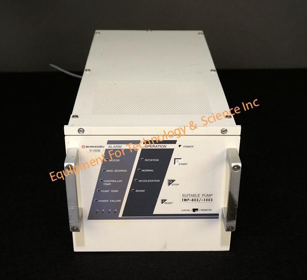 Used Shimadzu TMP803LM 800lps magnetically levitated turbo pump