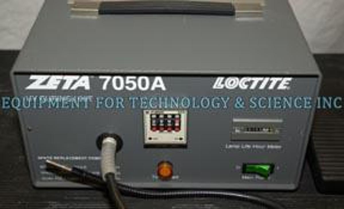 Used Loctite Zeta 7050 UV Cure