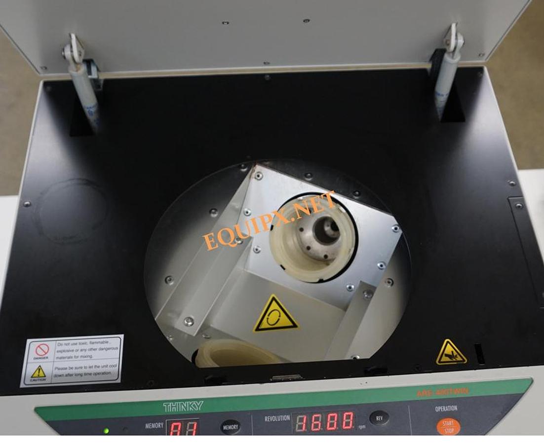 Used Thinky ARE-400T (TWIN) planetary mixer with 400 gram x2 capacity