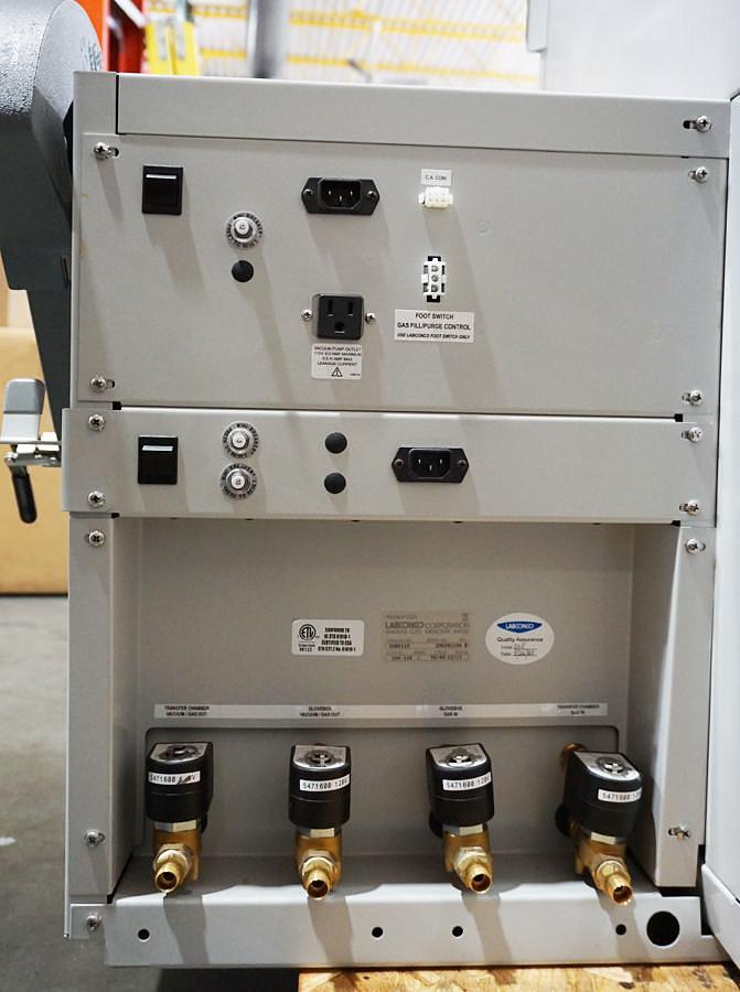 Refurbished Labconco 5080110 Controlled Atmosphere Stainless Steel Glovebox with 4 gas inlets