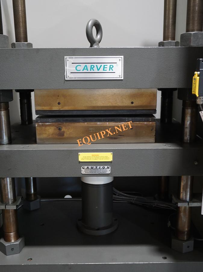Used Carver 5401 AutoFour 4815-PL/H  48 Ton Automatic Hydraulic Heated Laboratory Press with 15x15  heated platens