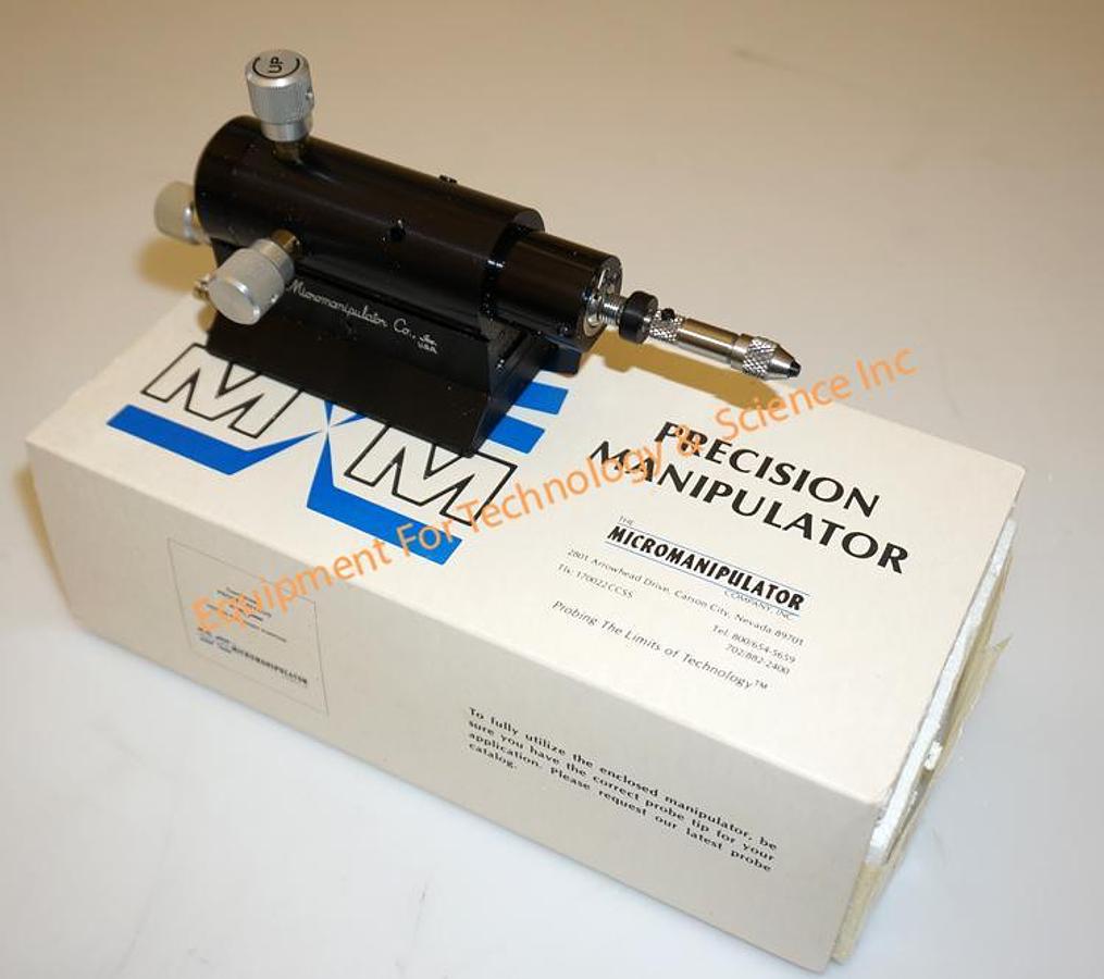 Used Micromanipulator 450/560VM UNUSED micropositioner with vacuum base