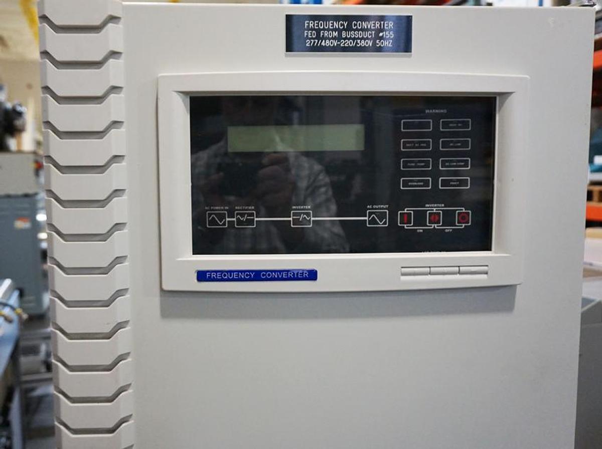 Refurbished Visicomm Industries 50KVA Frequency Converter